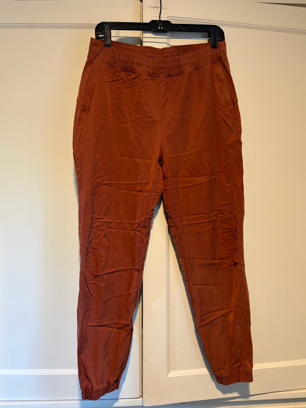 Lululemon Rust Terracotta Adapted State Zip Cuff Jogger